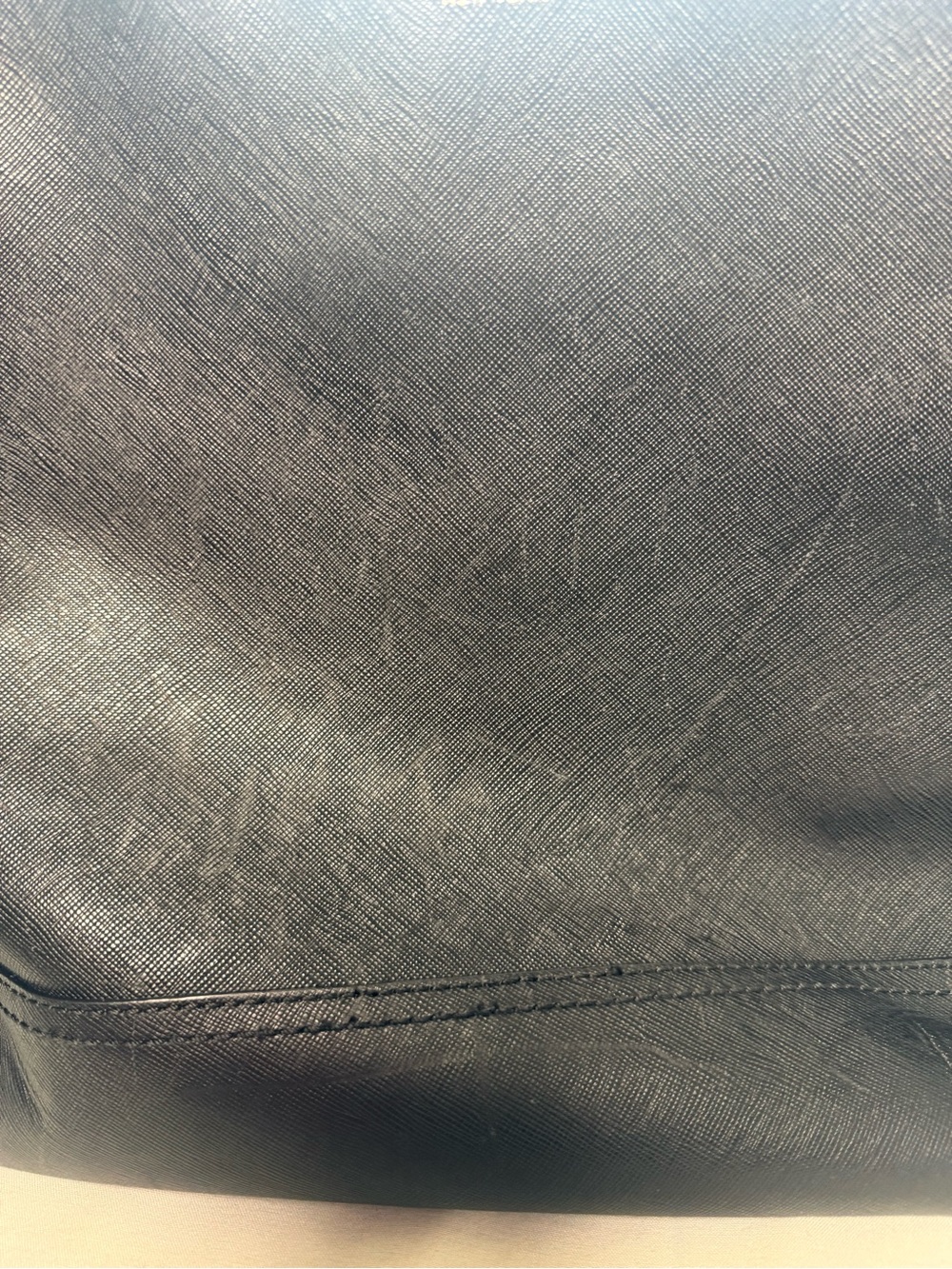 Coach Black Saffiano Leather Diaper Tote Crossbody Baby Bag Laptop Travel Purse - Picture 13 of 16